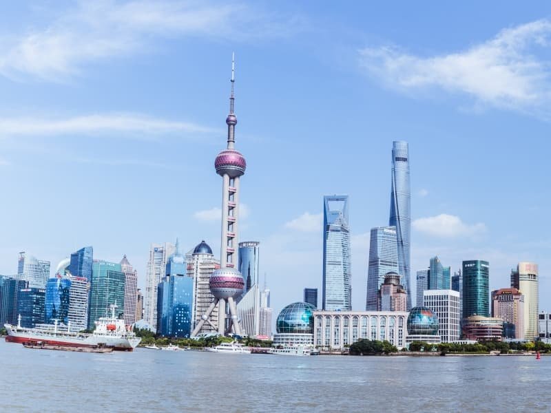 Shanghai travel guide The Bund at sunset with skyline views