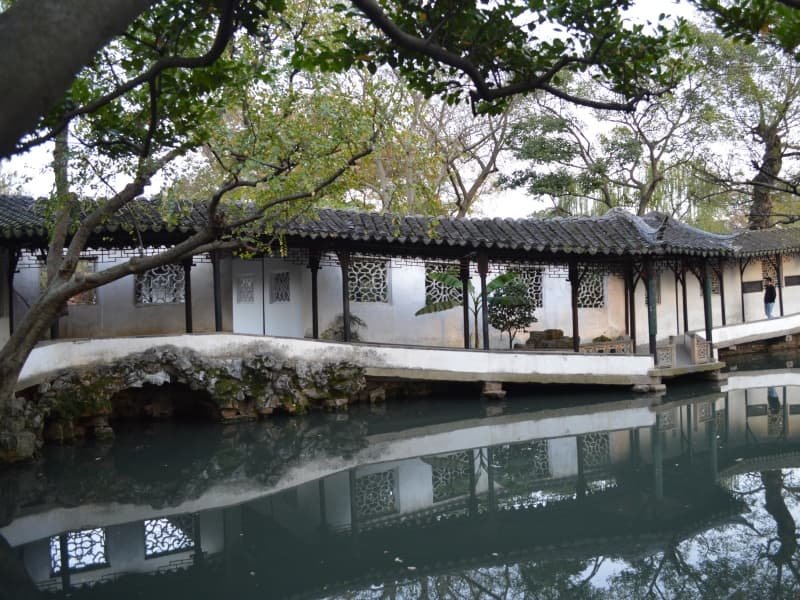 Suzhou travel guide classical Chinese garden in Suzhou with rockery, pavilion, and ponds
