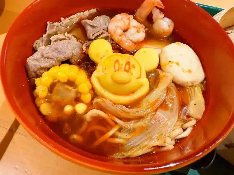 What to Eat at Shanghai Disneyland 2 Chinese food options at Shanghai Disneyland dumplings noodles rice bowls