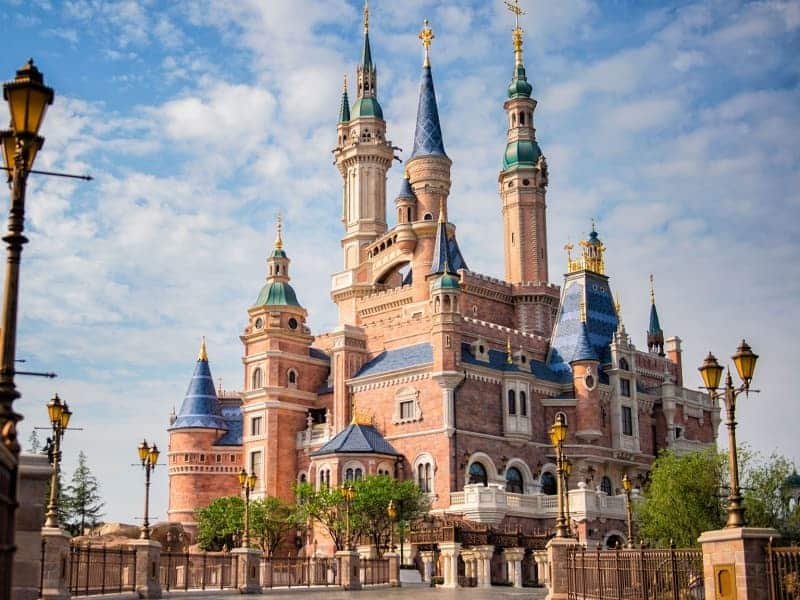 Shanghai Disneyland Facts: Size, Cost and Ownership 1 Enchanted Storybook Castle at Shanghai Disneyland theme park