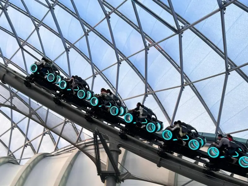 Shanghai Disneyland Ride List: How Many Rides in Shanghai Disneyland 2 TRON Lightcycle Power Run Shanghai Disneyland