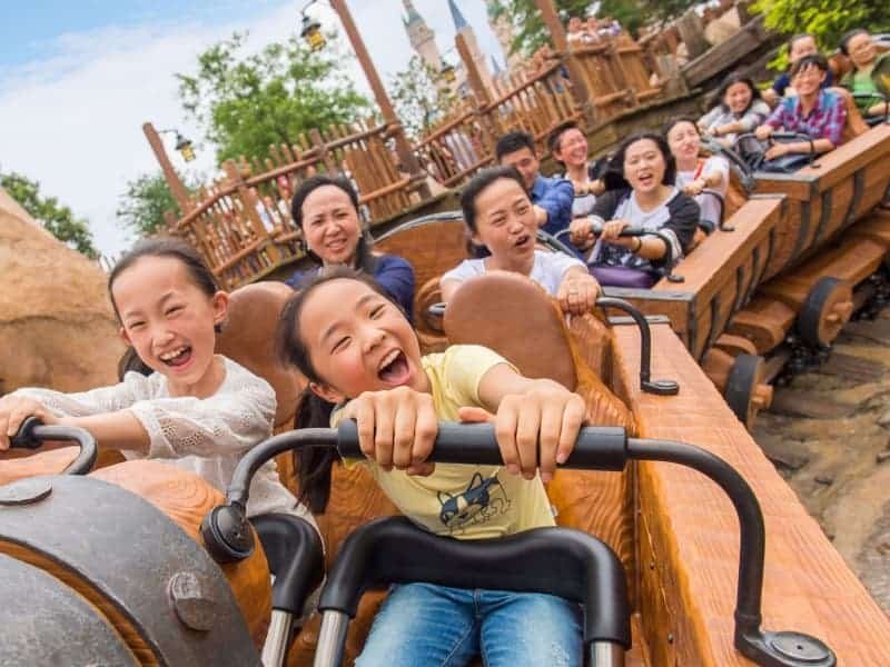 Shanghai Disneyland Facts: Size, Cost and Ownership 2 TRON Lightcycle Power Run roller coaster at Shanghai Disneyland